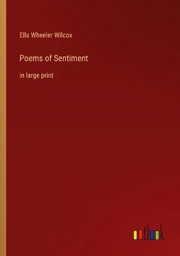Poems of Sentiment
