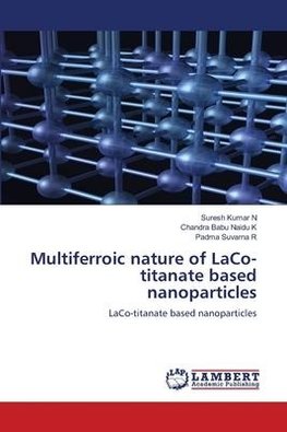 Multiferroic nature of LaCo-titanate based nanoparticles