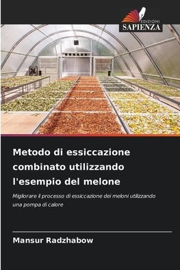 Metodo di essiccazione combinato utilizzando l'esempio del melone