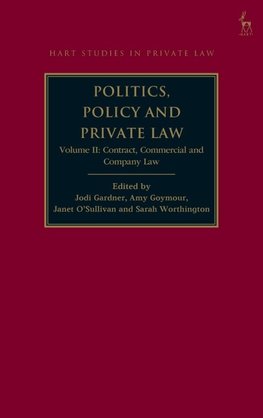 Politics, Policy and Private Law