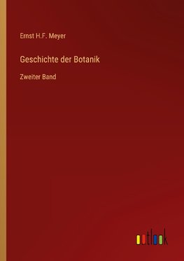 Geschichte der Botanik