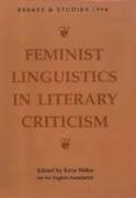 Feminist Linguistics in Literary Criticism