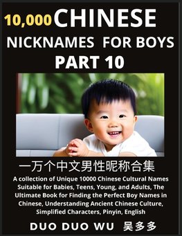 Learn Chinese Nicknames for Boys (Part 10)