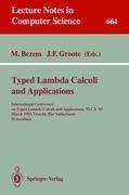 Typed Lambda Calculi and Applications