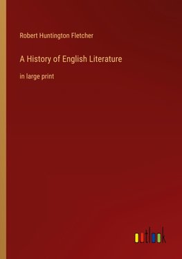 A History of English Literature