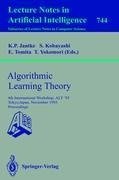 Algorithmic Learning Theory