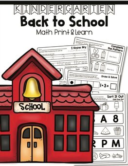 Kindergarten Back to School