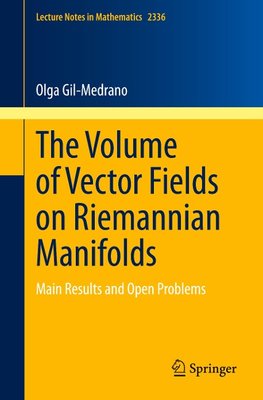 The Volume of Vector Fields on Riemannian Manifolds