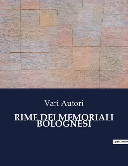 RIME DEI MEMORIALI BOLOGNESI