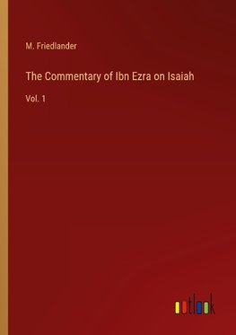 The Commentary of Ibn Ezra on Isaiah