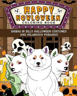 Shibas Happy Howloween Coloring Book