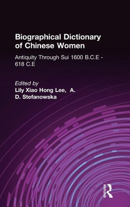 Biographical Dictionary of Chinese Women