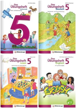 Sicher ins 6. Schuljahr - Rechnen - Schreiben - Lesen - Grammatik - Englisch · Klasse 5/ 4 versch. Bände