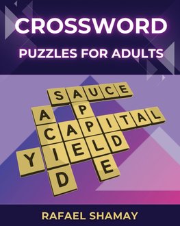 Crossword Puzzle Book for Adults