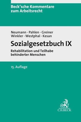 Sozialgesetzbuch IX. SGB IX