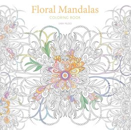 Floral Mandalas Colouring book