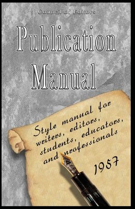 PUBN MANUAL - STYLE MANUAL FOR