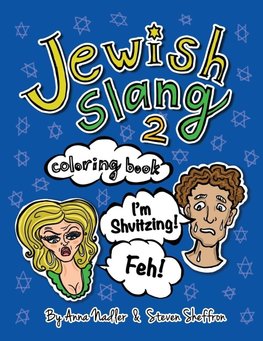 Jewish Slang 2 Coloring Book