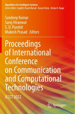 Proceedings of International Conference on Communication and Computational Technologies