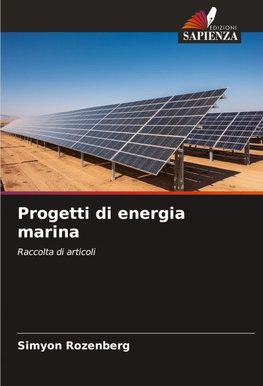Progetti di energia marina