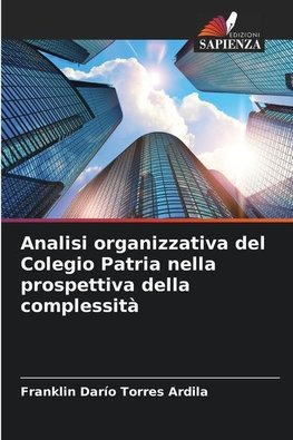 Analisi organizzativa del Colegio Patria nella prospettiva della complessità