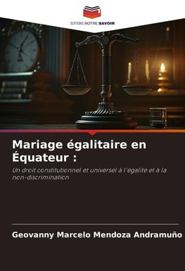Mariage égalitaire en Équateur :