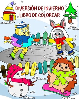 Diversión de Invierno Libro de Colorear