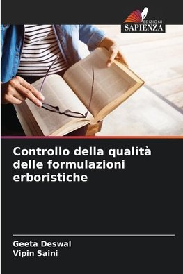 Controllo della qualità delle formulazioni erboristiche