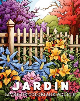Livre de Coloriage Adulte Jardin
