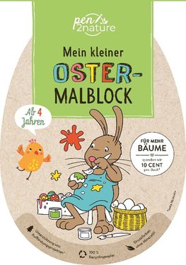 Mein kleiner Oster-Malbloock für Kinder ab 4 Jahren