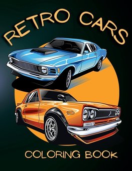 Retro Cars Coloring Book