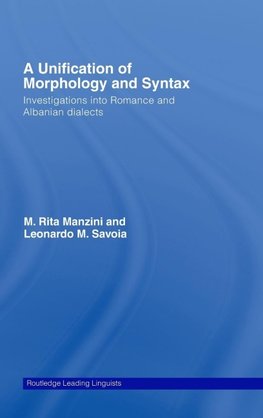 A Unification of Morphology and Syntax