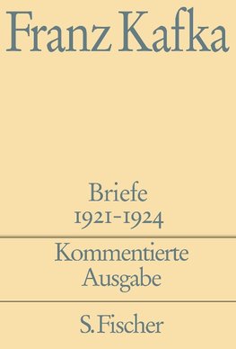 Briefe 1921-1922