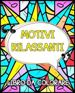 Libro da Colorare con Motivi Rilassanti
