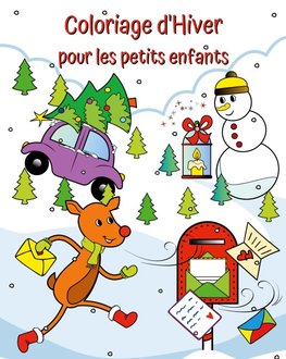 Coloriage d'Hiver pour les petits enfants