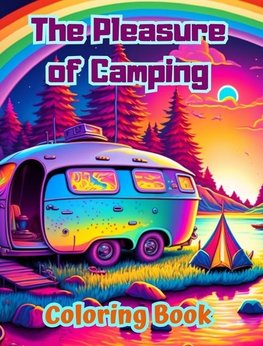The Pleasure of Camping | Coloring Book for Nature and Outdoor Lovers | Amazing Designs for Relaxation