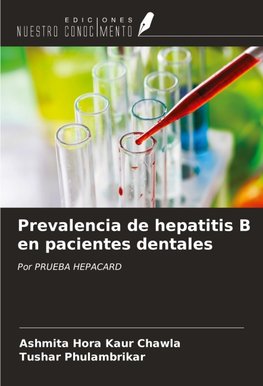 Prevalencia de hepatitis B en pacientes dentales