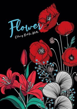 Flowers Coloring Book for Adults