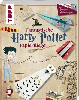 Fantastische Harry Potter Papierflieger