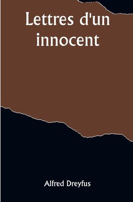Lettres d'un innocent