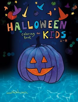 Halloween Coloring Book For Kids 2-8