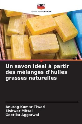 Un savon idéal à partir des mélanges d'huiles grasses naturelles