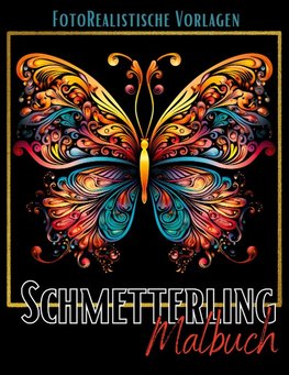Malbuch Schmetterling "Fotorealistisch".