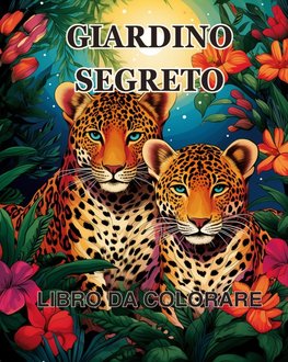 Libro da colorare del Giardino Segreto
