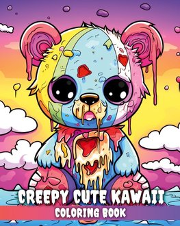 Creepy Cute Kawaii Coloring Book