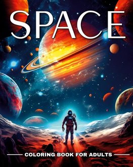 Space Coloring Book for Adults