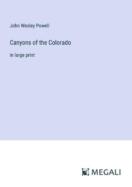 Canyons of the Colorado