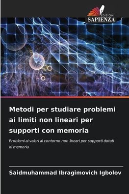 Metodi per studiare problemi ai limiti non lineari per supporti con memoria