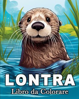 Lontra Libro da Colorare