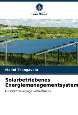 Solarbetriebenes Energiemanagementsystem